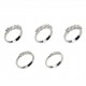 Ring 5 Diamonds ct. 0,15 & White Gold 18kt ref. AN396A