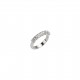 Ring 7 Diamonds ct. 0,49 & White Gold 18kt ref. AN397C