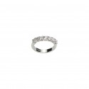 Ring 7 Diamonds ct. 0,70 & White Gold 18kt ref. AN397D