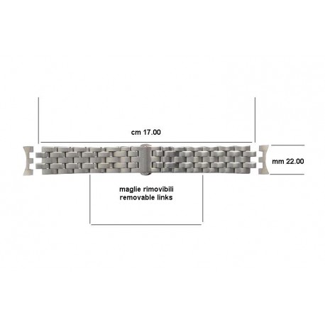 HAMILTON bracelet H695.325.105 JAZZMASTER 22mm H605.325.105 H325960 H32596131 H32596141 H32596551 H32596731