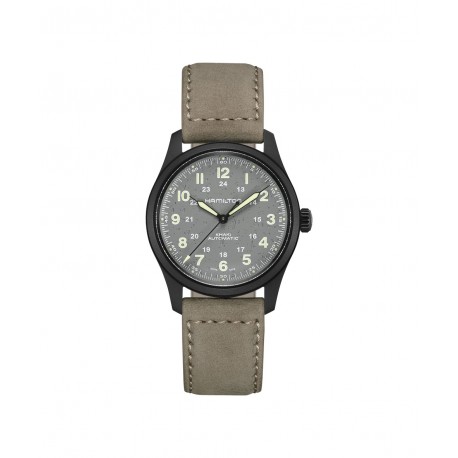 HAMILTON orologio H70665533 Khaki Field Titanium Auto