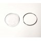 EBERHARD watch sapphire crystal + gasket TRAVERSETOLO x 20019 20020 21016 21019 21020 21216 21116 21120