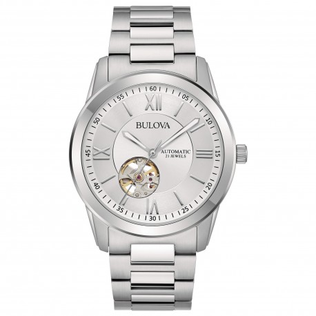 BULOVA Classic Automatic Open Heart 96A281