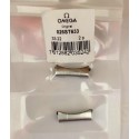 OMEGA 2x terminali bracciale 633 026ST633 1171/633 1171/648 1171/000