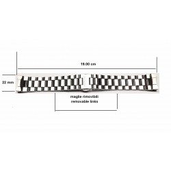 HAMILTON bracciale H695000010 H695.000.010 H366060 22mm