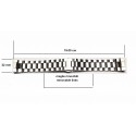 HAMILTON bracciale H695000010 H695.000.010 H366060 22mm