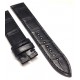 EBERHARD cinturino coccodrillo nero per ALIANTE 20mm 036 21021 21121