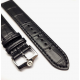 BULOVA black strap 96A199 96A276 96A277 96A187 96A201 96A289 B96A277 Aerojet 20mm