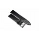 HAMILTON cinturino nero INTRA-MATIC strap 20mm H600.384.105 ref. H600384105 x H38455751/H38455731/ H384550