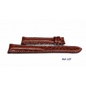 EBERHARD crocodile strap 16mm x REPLICA 36018 - REF. 627