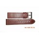 HAMILTON brown leather strap ORIGINAL 22mm Ref. H600.705.106 - H600705106 for Khaki Auto 42mm H705450