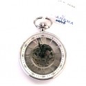 U-ANEMA Orologio tasca acciaio TC114 carica manuale