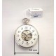 U-ANEMA Steel pocket watch TC198 manual winding