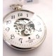 U-ANEMA Steel pocket watch TC198 manual winding